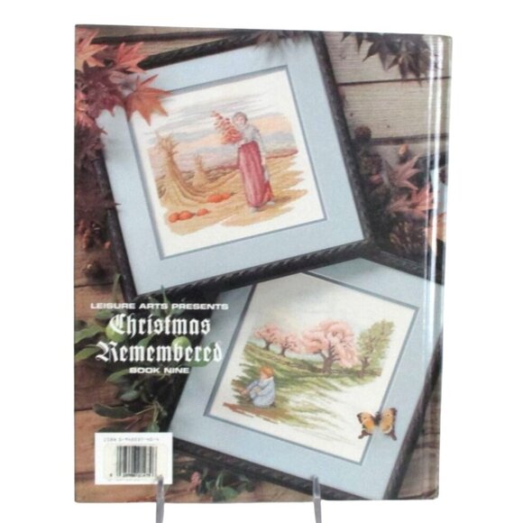 Cross Stitch Book by Leisure Arts Seasons Remembered Book 9 - Picture 2 of 4